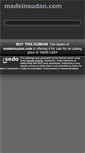 Mobile Screenshot of madeinsudan.com